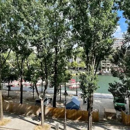 Lägenhet Somptueux Appartement, Vue Canal Paris